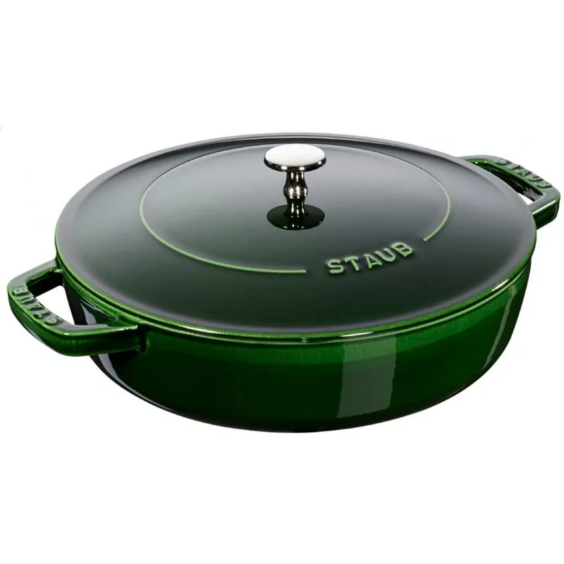 Staub Tegame Chistera 28 cm Verde Basilico Prezzo Conveniente