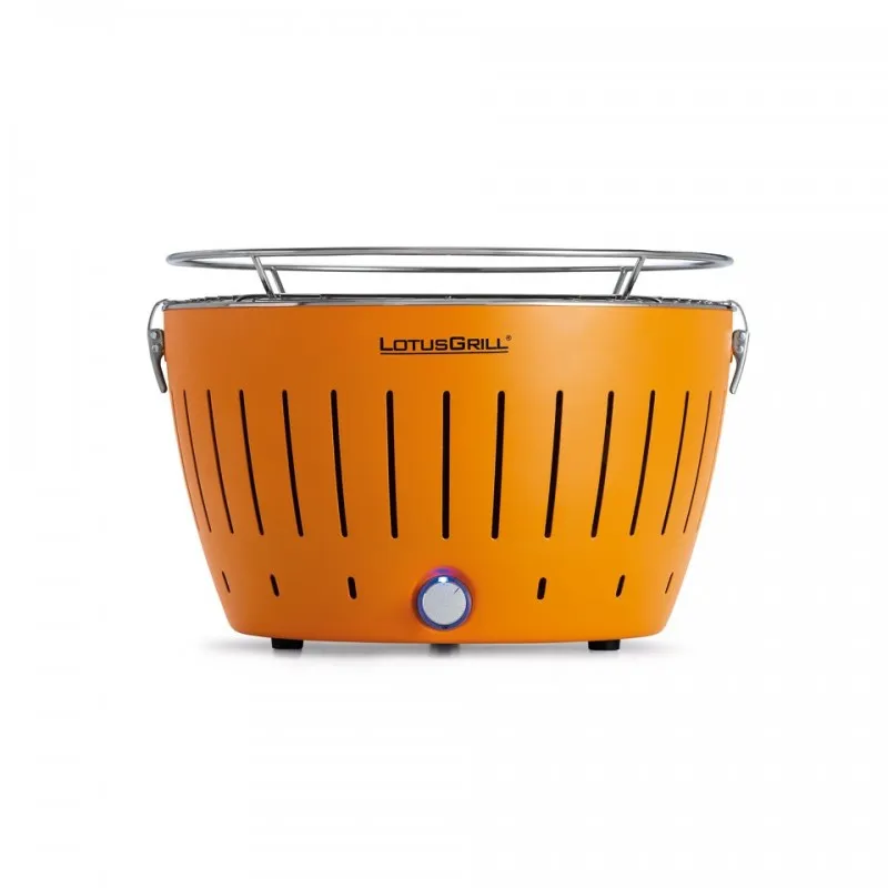 Quantità Limitata Lotus Grill Barbecue senza fumo a carbonella Arancio