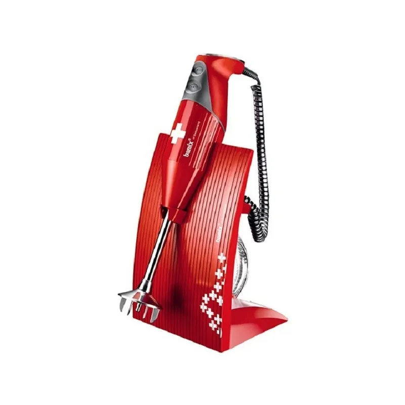 Bamix Swissline Rosso Frullatore ad Immersione BX SL RD Spedito Oggi