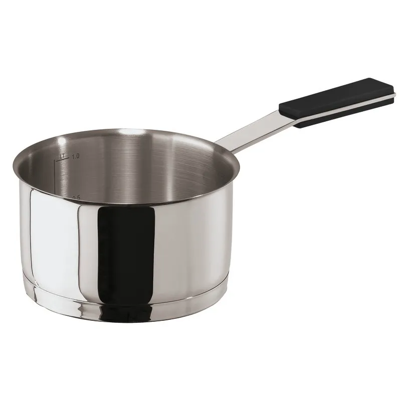 Sambonet 12‘O‘Clock Grey Casseruola alta 1 manico 14 cm con coperchio Promozione Esclusiva