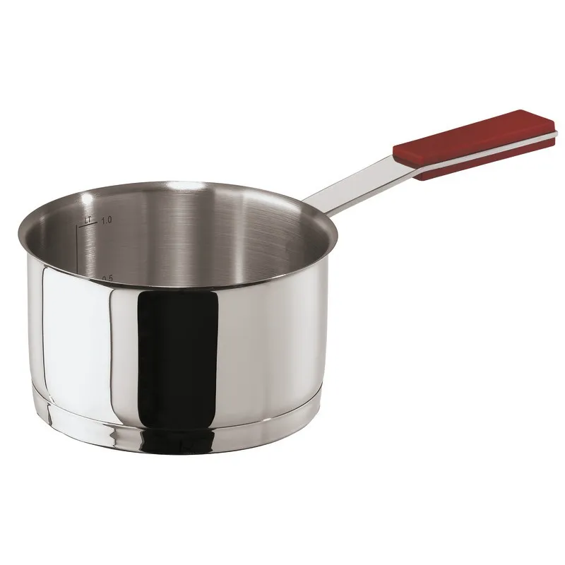 Sambonet 12‘O‘Clock Red Casseruola alta 1 manico 12 cm con coperchio Compra Online