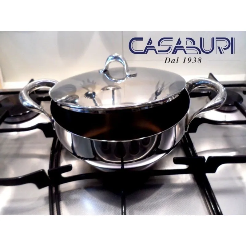 Saldi Sambonet Kikka Casseruola bassa 20 cm con coperchio