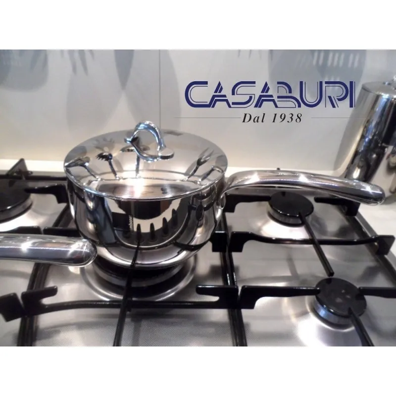 Sambonet Kikka Casseruola alta 1 manico 12 cm con coperchio Prezzo Scontato