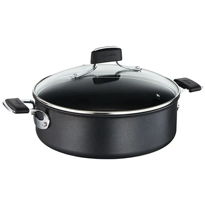 Promo Stagionale Lagostina Tempra Antiaderente Casseruola bassa con coperchio 26 cm
