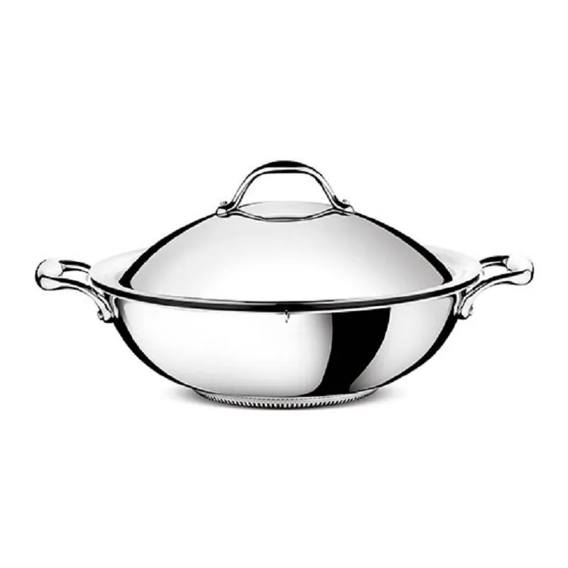 Prezzo Ridotto Lagostina Accademia Lagofusion Wok con coperchio e griglia 30 cm