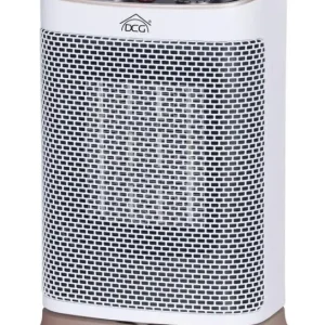 DCG Eltronic PTC0589 stufetta elettrica Interno Marrone, Bianco 1500 W Riscaldatore ambiente elettrico a infrarossi Non Perdere