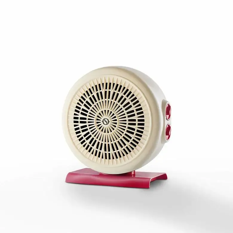 Nuova Collezione Olimpia Splendid Caldo Circle 20 Interno Rosso, Bianco 2000 W Riscaldatore ambiente elettrico con ventilatore