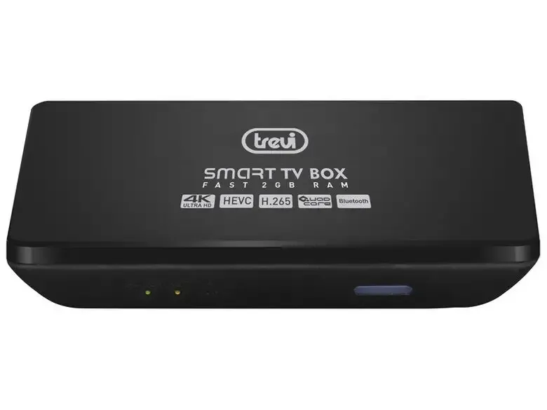 Trevi 365S800 Smart TV box Nero 4K Ultra HD 8 GB Wi-Fi Collegamento ethernet LAN Affare