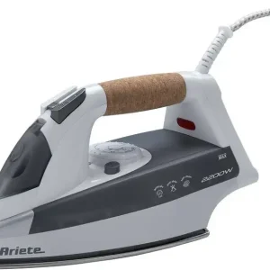 Di Tendenza Ariete 6232 Ferro da stiro a secco e a vapore Acciaio inossidabile 2200 W Grigio