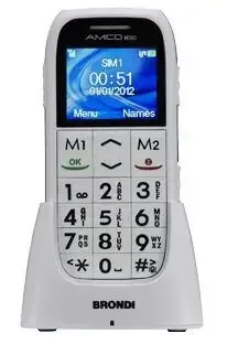 Brondi AMICO VERA 4,57 cm (1.8") Bianco Prezzo Scontato
