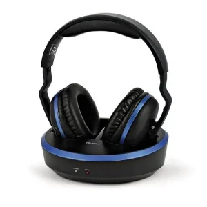Di Tendenza Meliconi HP COMFORT cuffia e auricolare Wireless Cuffie A Padiglione MUSICA Nero, Blu