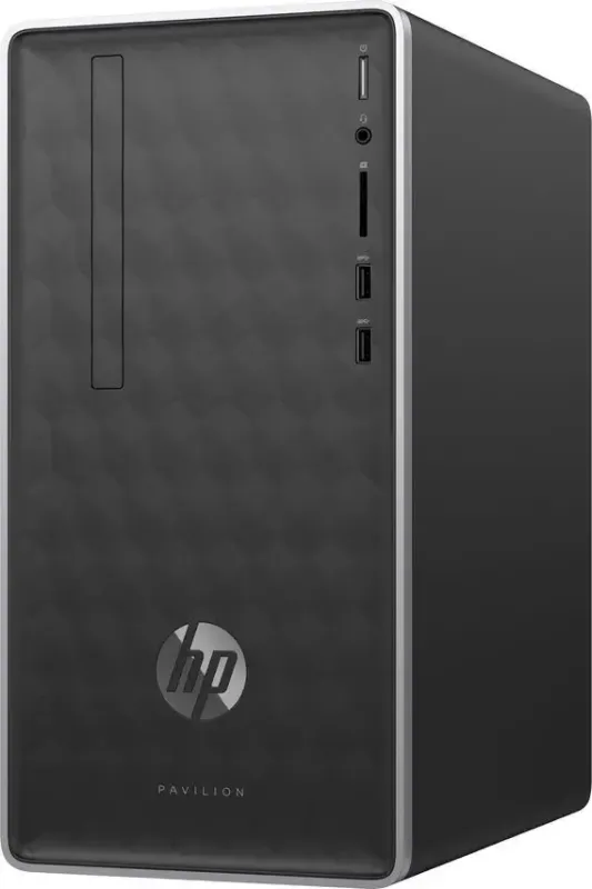 Esclusivo HP Pavilion 590-a0000nl DDR4-SDRAM A9-9425 Mini Tower 7th Generation AMD A9-Series APUs 8 GB 1000 GB HDD Windows 10 Home PC Argento
