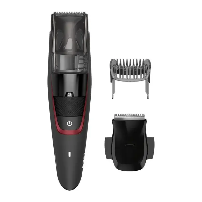 Philips BEARDTRIMMER Series 7000 Regolabarba con sistema aspirante, regolazioni da 0,5 mm Offerta Lampo