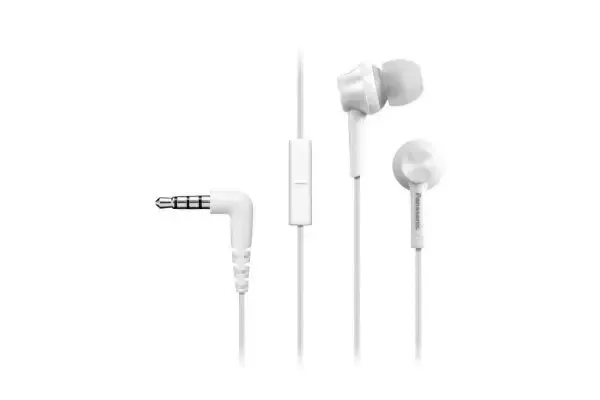 Panasonic RP-TCM115E Auricolare Cablato In-ear Musica e Chiamate Bianco Prezzo Ridotto
