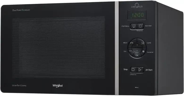 Whirlpool MCP 347 BL Superficie piana Microonde combinato 25 L 800 W Nero Prezzo Scontato
