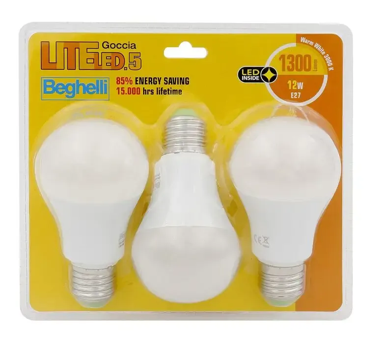 Beghelli LiteLED.5 Lampadina a risparmio energetico 12 W E27 F Must-Have