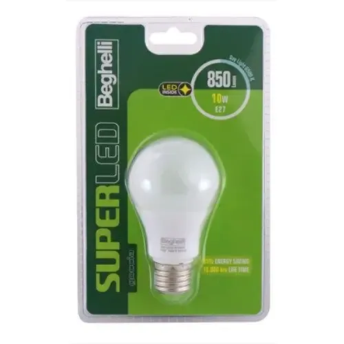 Ultima Occasione Beghelli 56881BL Lampadina a risparmio energetico 10 W E27 F