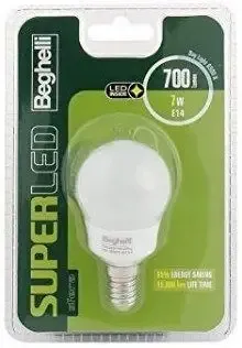 Beghelli Sfera Super LED E14 Lampadina a risparmio energetico 7 W F Più Venduto