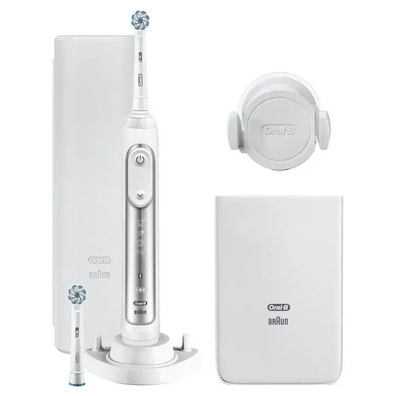 Oral-B Genius 8600 Spazzolino Elettrico Argento Spedizione Espresso