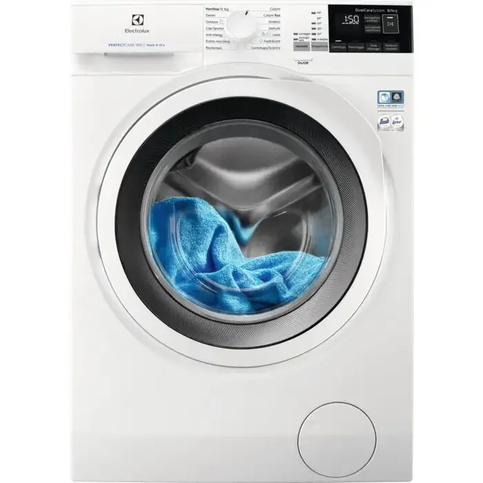 Electrolux EW7W484W lavasciuga Libera installazione Caricamento frontale Bianco E Must-Have