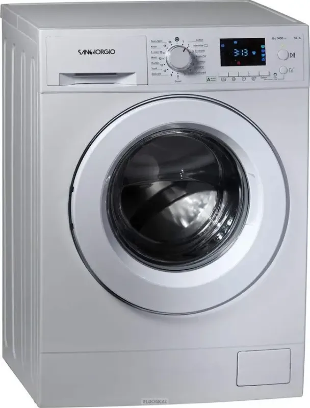 Promozione Esclusiva SanGiorgio F814DI lavatrice Caricamento frontale 8 kg 1400 Giri/min D Bianco