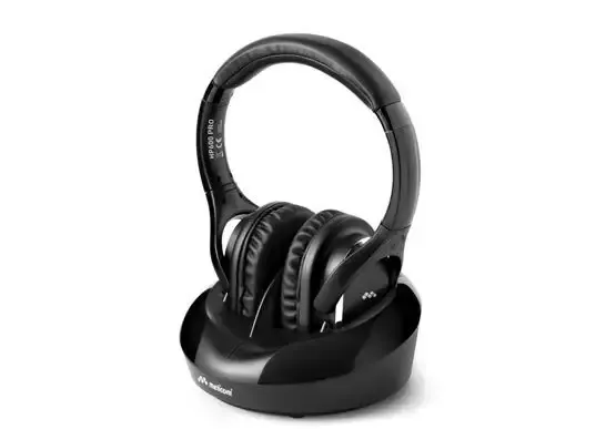 Meliconi HP600 Pro Con cavo e senza cavo Cuffie A Padiglione MUSICA Nero Vendita Finale