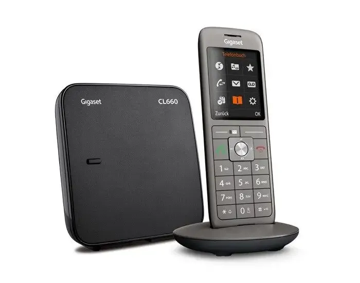 Popolare Gigaset CL660 Telefono analogico/DECT Identificatore di chiamata Antracite