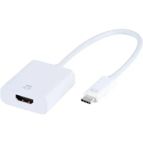 Vivanco CA UC HD 1 adattatore grafico USB 4096 x 2160 Pixel Bianco Consegna Rapida