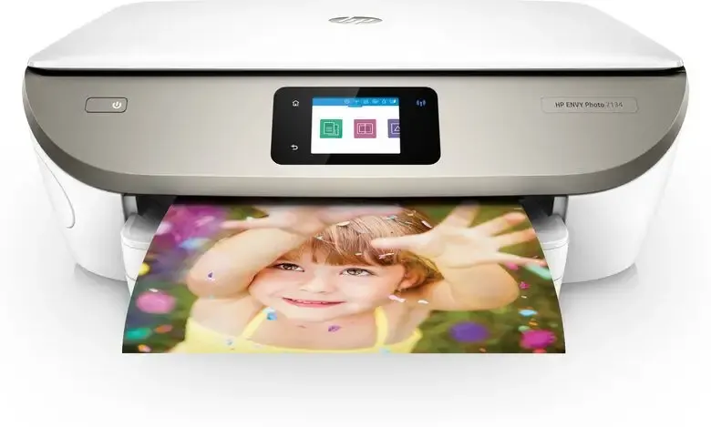 HP ENVY Photo 7134 Wireless All-in-One Colore Stampante, Instant Ink; Stampa di foto Ultime Pezzi