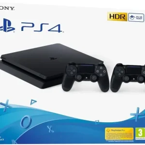 Sony PlayStation 4 Slim + 2 x DualShock 4 V2 1000 GB Wi-Fi Nero Economico