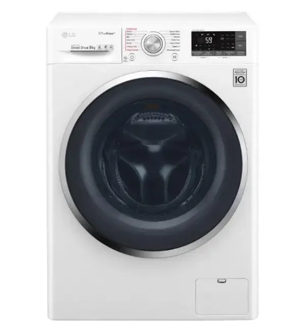 LG F4J8VS2W lavatrice Caricamento frontale 9 kg 1400 Giri/min Bianco Professionale