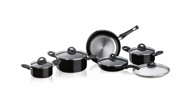 Aeternum Batteria 10 Pezzi Simplicity Black Induction Offerta Limitata