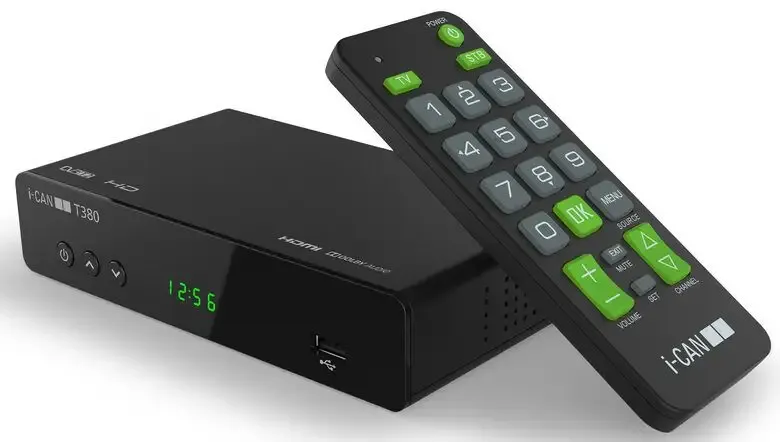 ADB i-CAN T380 Terrestre HD Nero Promozione Esclusiva