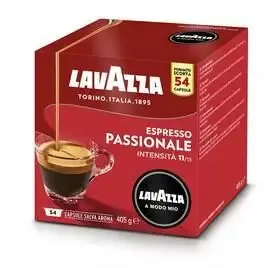 Offerta Lampo Lavazza Passionale 54 pz Capsule originali caffè per macchine da caffe a Modo Mio