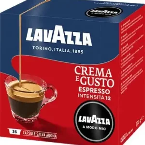 Lavazza A Modo Mio Crema e Gusto Capsule caffè Tostatura media 36 pz Ultima Occasione