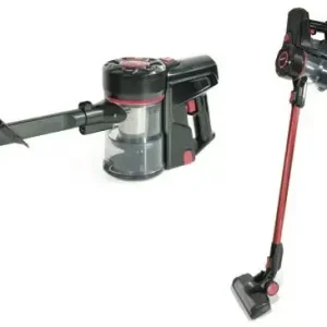 Super Prezzo Necchi NH9205 aspirapolvere senza filo Nero, Rosso Senza sacchetto