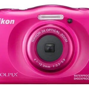Consegna Rapida Nikon COOLPIX W100 1/3.1" Fotocamera compatta 13,2 MP CMOS 4160 x 3120 Pixel Rosa
