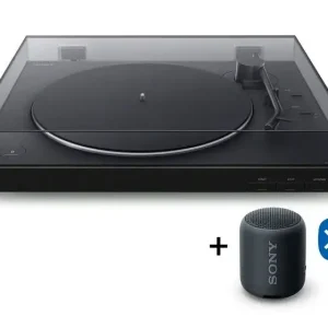 Compra Oggi Stesso Sony PS-LX310BT, Giradischi con Bluetooth + SRS-XB12 speaker compatto resistente all‘acqua con EXTRA BASS