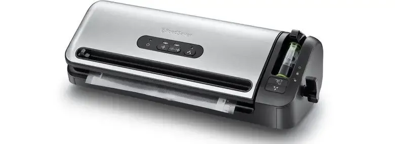 FoodSaver FFS017X macchina per sottovuoto Nero, Acciaio inossidabile Quantità Limitata