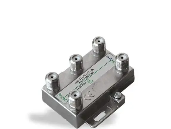Spedito Oggi G.B.S. Elettronica P4+dc Splitter per cavo Acciaio inossidabile