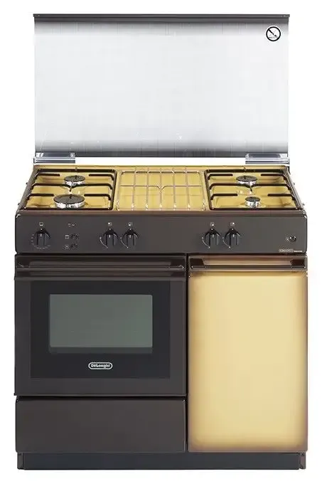 Offerta Del Giorno De Longhi SGGK854NED Smart Cucina Da Accosto CM86 4 Fuochi a Gas Marrone