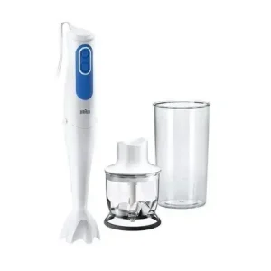 Braun MQ 3020 0,35 L Frullatore da tavolo 700 W Blu, Bianco Scelto Dai Clienti