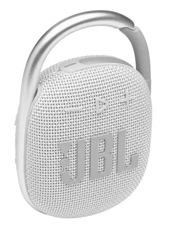 JBL Clip 4 Altoparlante portatile mono Bianco 5 W Pagamento Sicuro