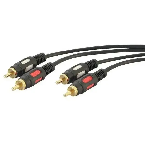 Offerta nuovaVideosuono 3/58 cavo audio 3 m 2 x RCA Nero