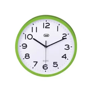 Affare Trevi OM 3302 S Orologio da parete in quarzo Cerchio Verde, Bianco