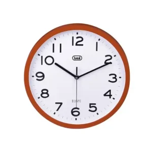Acquista Ora Trevi OM 3302 S Orologio da parete in quarzo Cerchio Rosso, Bianco