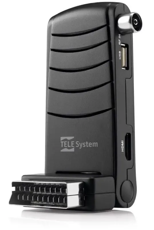 TELE System TS6005 Stealth Terrestre Full HD Nero Must-Have