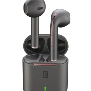 Vendita Finale Cellularline TUCK Auricolari Bluetooth® TWS a capsula, con custodia di ricarica Nero