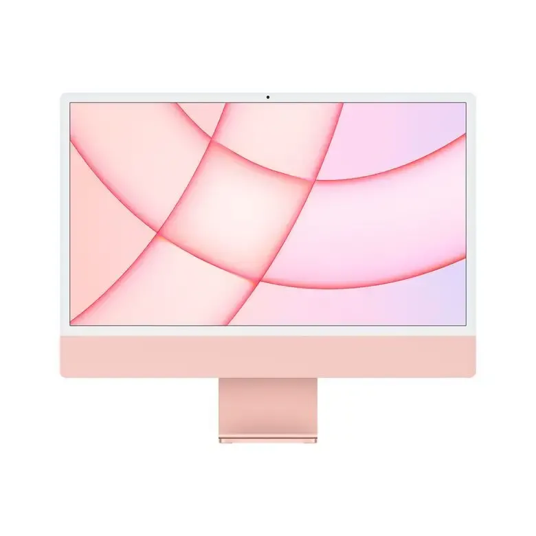 Consegna Rapida Apple iMac 24" con display Retina 4.5K (Chip M1 con GPU 7-core, 256GB SSD) - Rosa (2021)