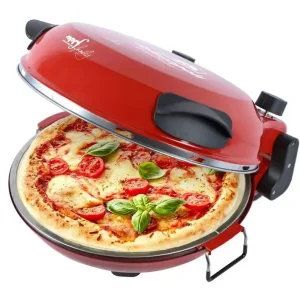 Economico Melchioni Bellanapoli macchina e forno per pizza 1 pizza(e) 1200 W Rosso